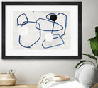 Midblue I by PI Studio on GIANT ART - blue linear