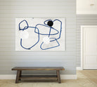 Midblue I by PI Studio on GIANT ART - blue linear