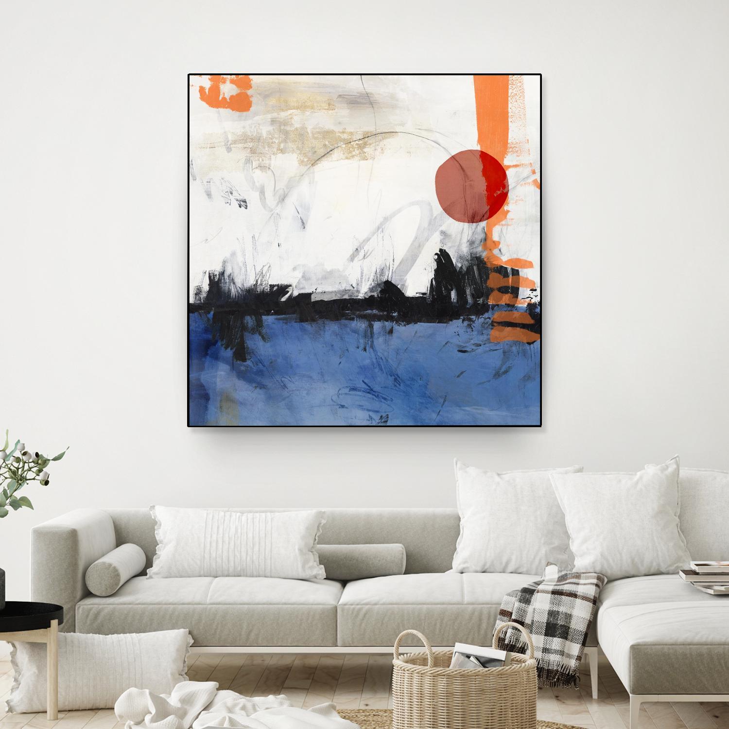 Midnight Rise I by PI Studio on GIANT ART - orange abstract abstract