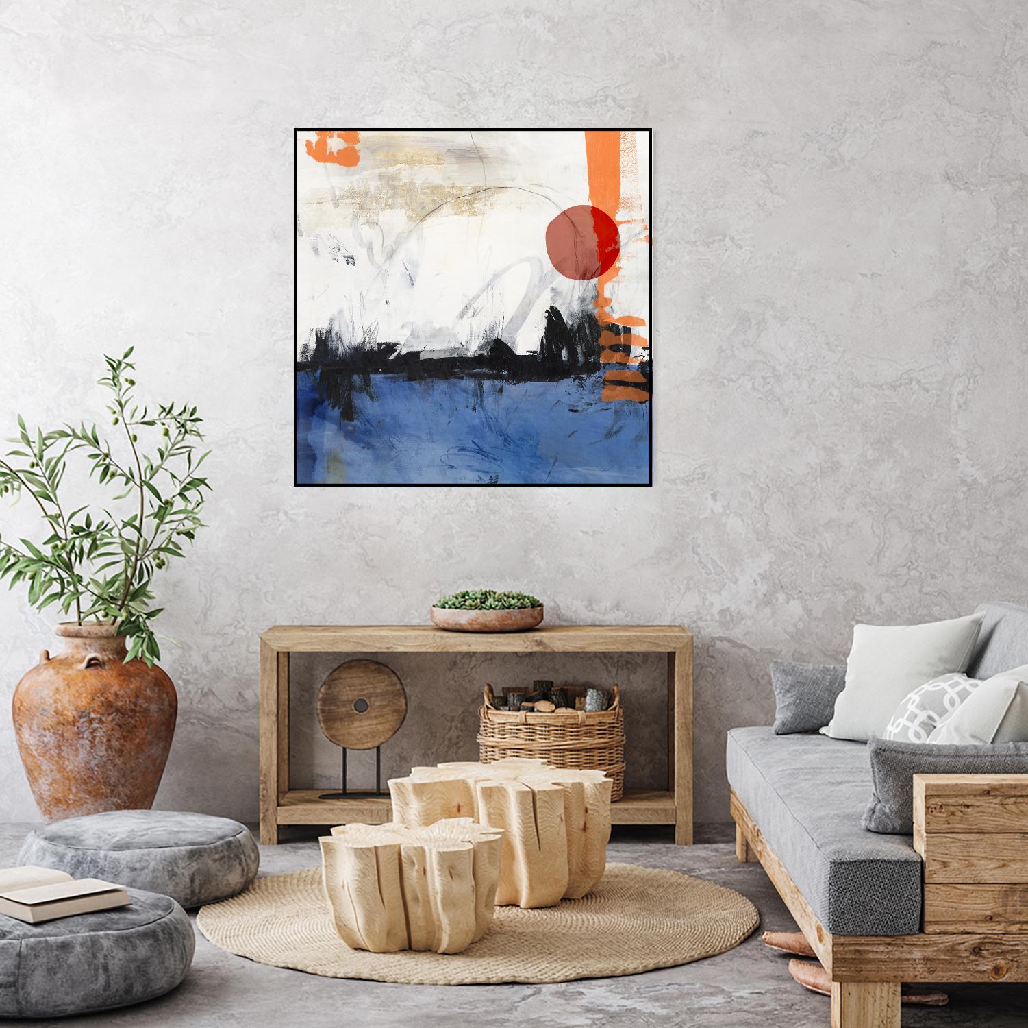 Midnight Rise I by PI Studio on GIANT ART - orange abstract abstract