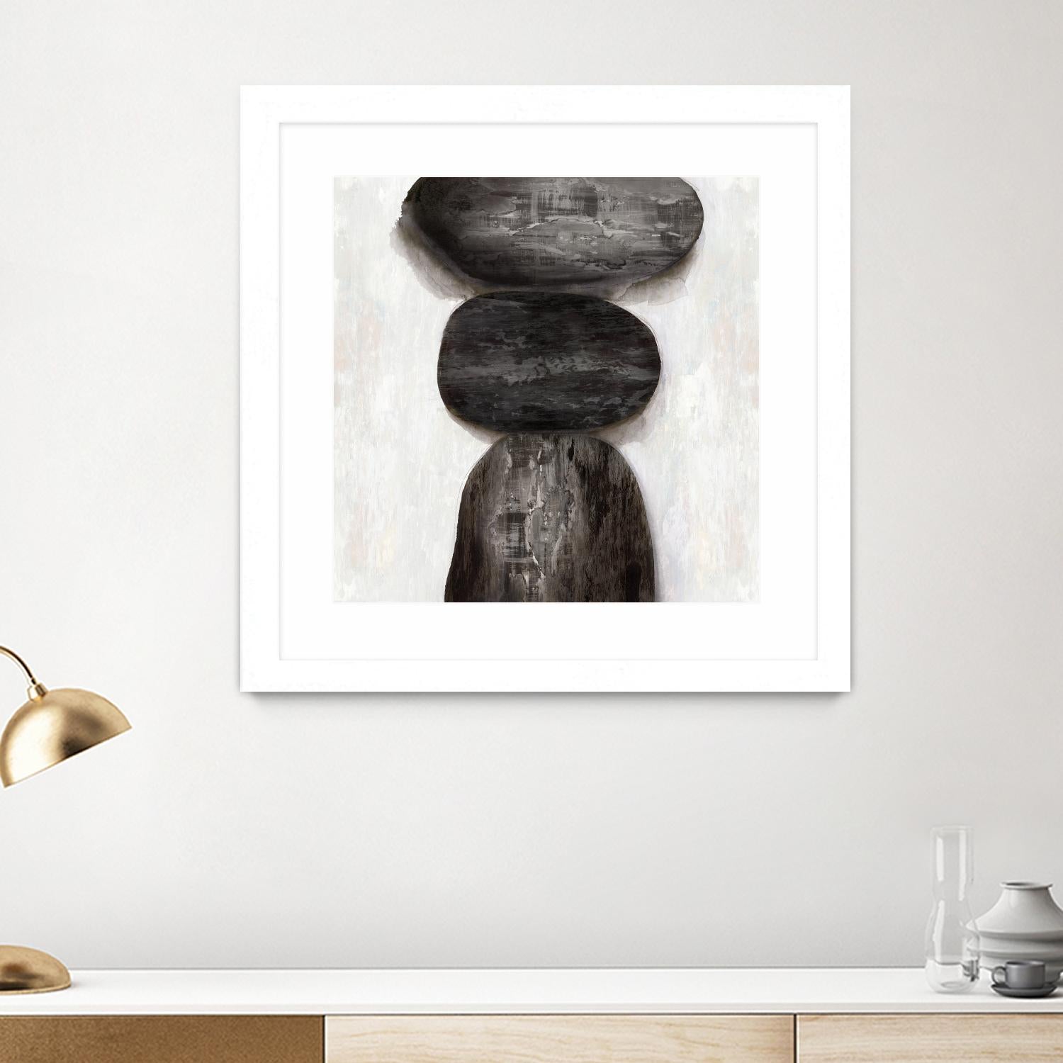 Textured Stones by PI Studio on GIANT ART - abstract