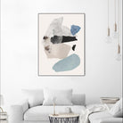 Pieces of Fun II by PI Studio on GIANT ART - beige abstract