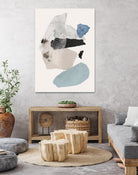 Pieces of Fun II by PI Studio on GIANT ART - beige abstract