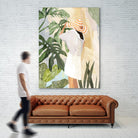 Plant Lady III by PI  Studio on GIANT ART - green botanical tropical