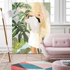 Plant Lady III by PI  Studio on GIANT ART - green botanical tropical