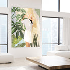 Plant Lady III by PI  Studio on GIANT ART - green botanical tropical