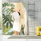 Plant Lady III by PI  Studio on GIANT ART - green botanical tropical