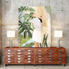Plant Lady III by PI  Studio on GIANT ART - green botanical tropical