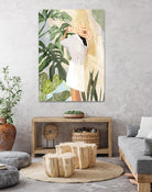 Plant Lady III by PI  Studio on GIANT ART - green botanical tropical