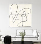Juxtaposing by Pi Studio on GIANT ART - white linear linear art