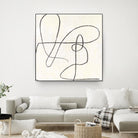 Juxtaposing by Pi Studio on GIANT ART - white linear linear art