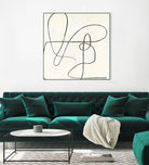 Juxtaposing by Pi Studio on GIANT ART - white linear linear art