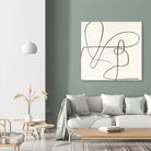 Juxtaposing by Pi Studio on GIANT ART - white linear linear art