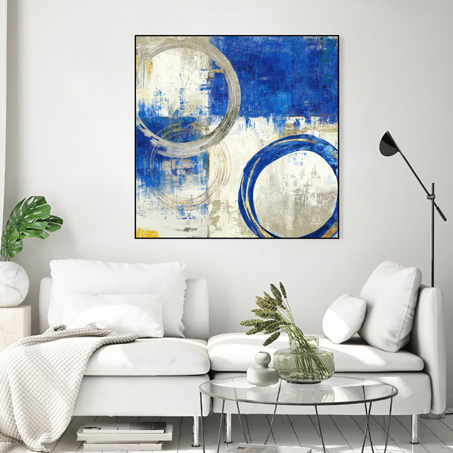 Lingering I by Tom Reeves on GIANT ART - beige abstract