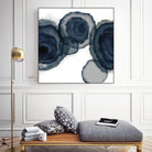 Blotted Ink II by Tom Reeves on GIANT ART - blue watercolour watercolor