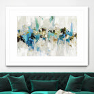 Blue Silver III by Tom Reeves on GIANT ART - blue abstract