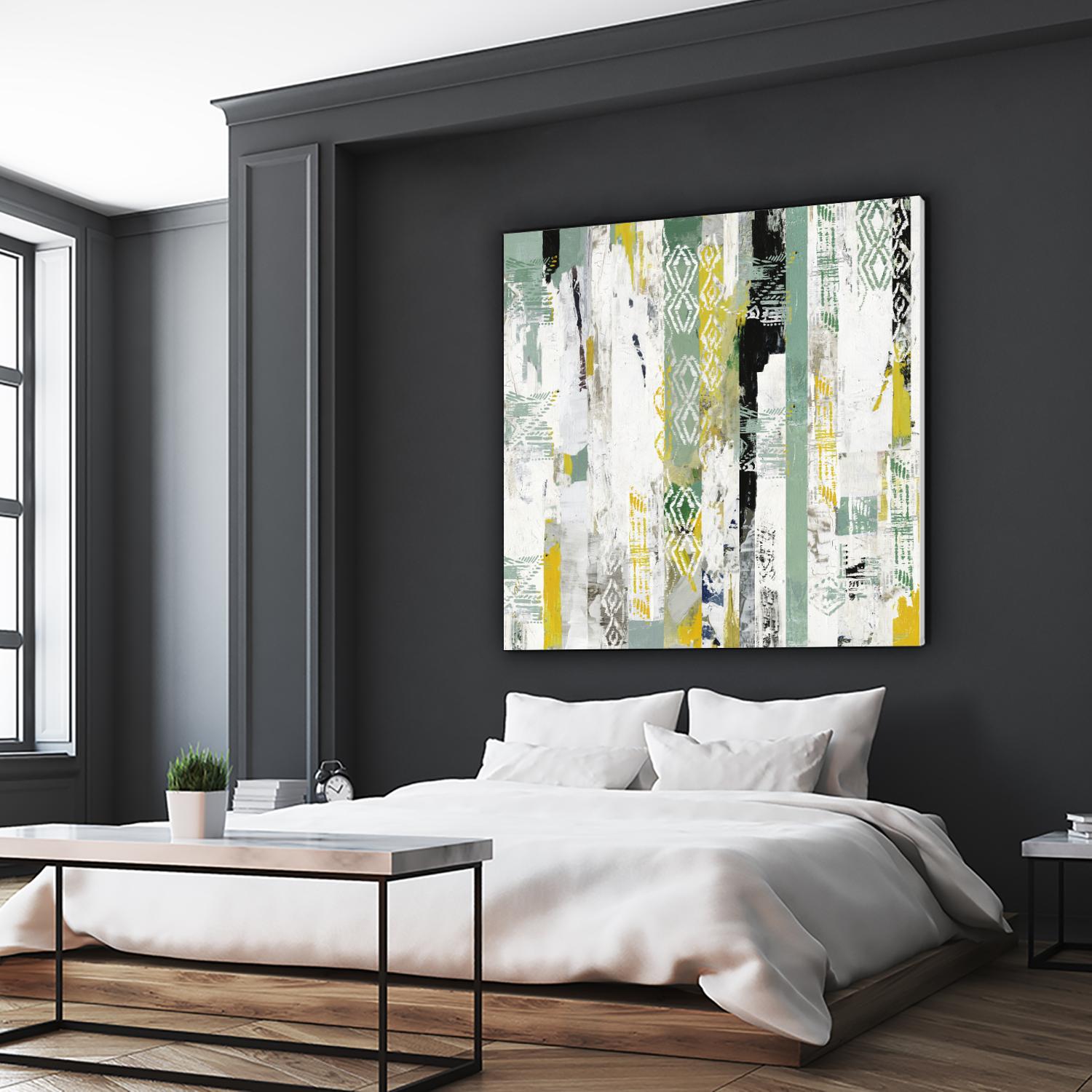 Spring I by Tom Reeves on GIANT ART - green abstract