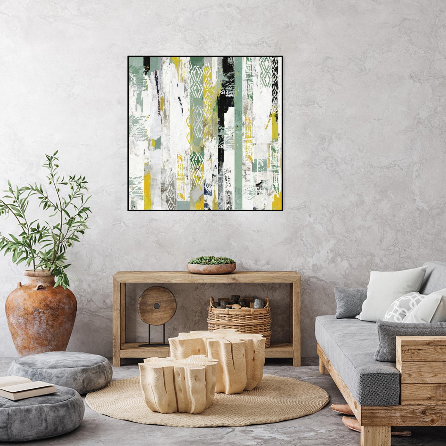 Spring I by Tom Reeves on GIANT ART - green abstract