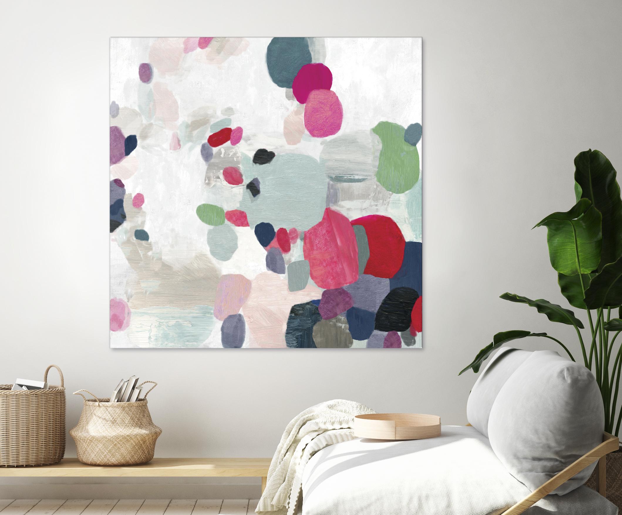 Multicolourful II by Tom Reeves on GIANT ART - green abstract