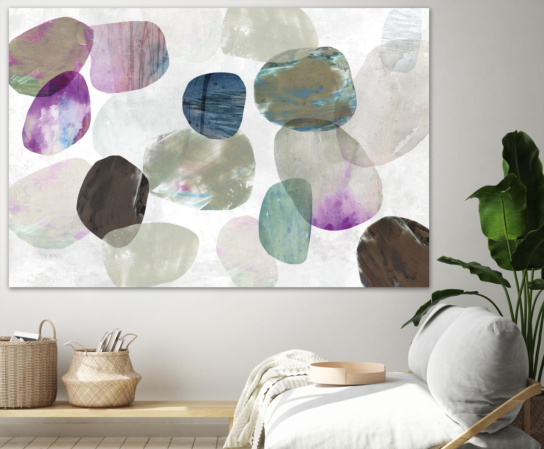 Marble I by Tom Reeves on GIANT ART - purple abstract