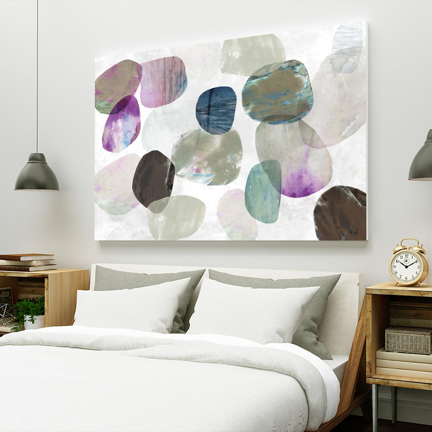 Marble I by Tom Reeves on GIANT ART - purple abstract