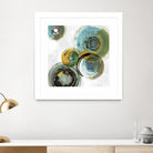 Spirals III by Tom Reeves on GIANT ART - yellow abstract