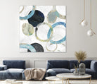 Rings I by Tom Reeves on GIANT ART - blue abstract