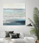 Cabana Waves II by Tom Reeves on GIANT ART - grey abstract