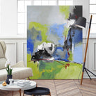 All is not Lost by Ruth Palmer on GIANT ART - blue abstract