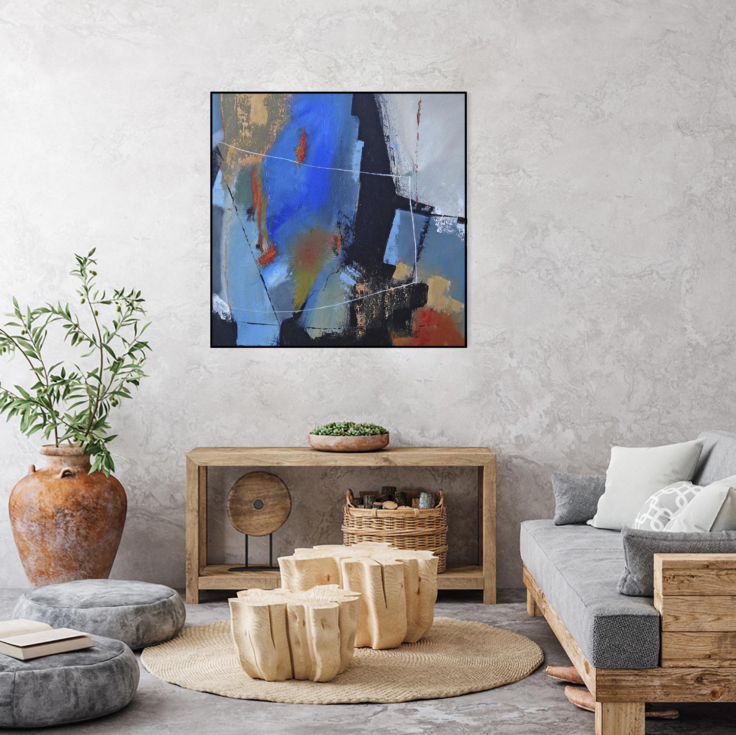 Seperation by Ruth Palmer on GIANT ART - black abstract