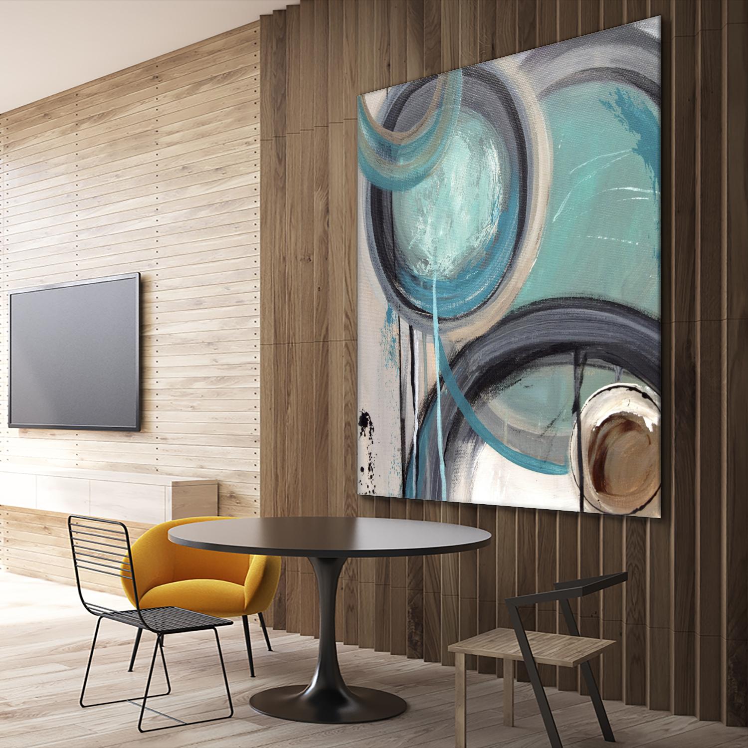 Instant Song I by Ruth Palmer on GIANT ART - black abstract