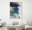 Riviera II by Ruth Palmer on GIANT ART - gold abstract
