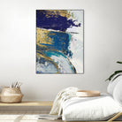 Riviera II by Ruth Palmer on GIANT ART - gold abstract