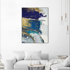 Riviera II by Ruth Palmer on GIANT ART - gold abstract