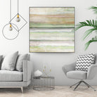 Splash of Summer I by Ruth Palmer on GIANT ART - beige abstract