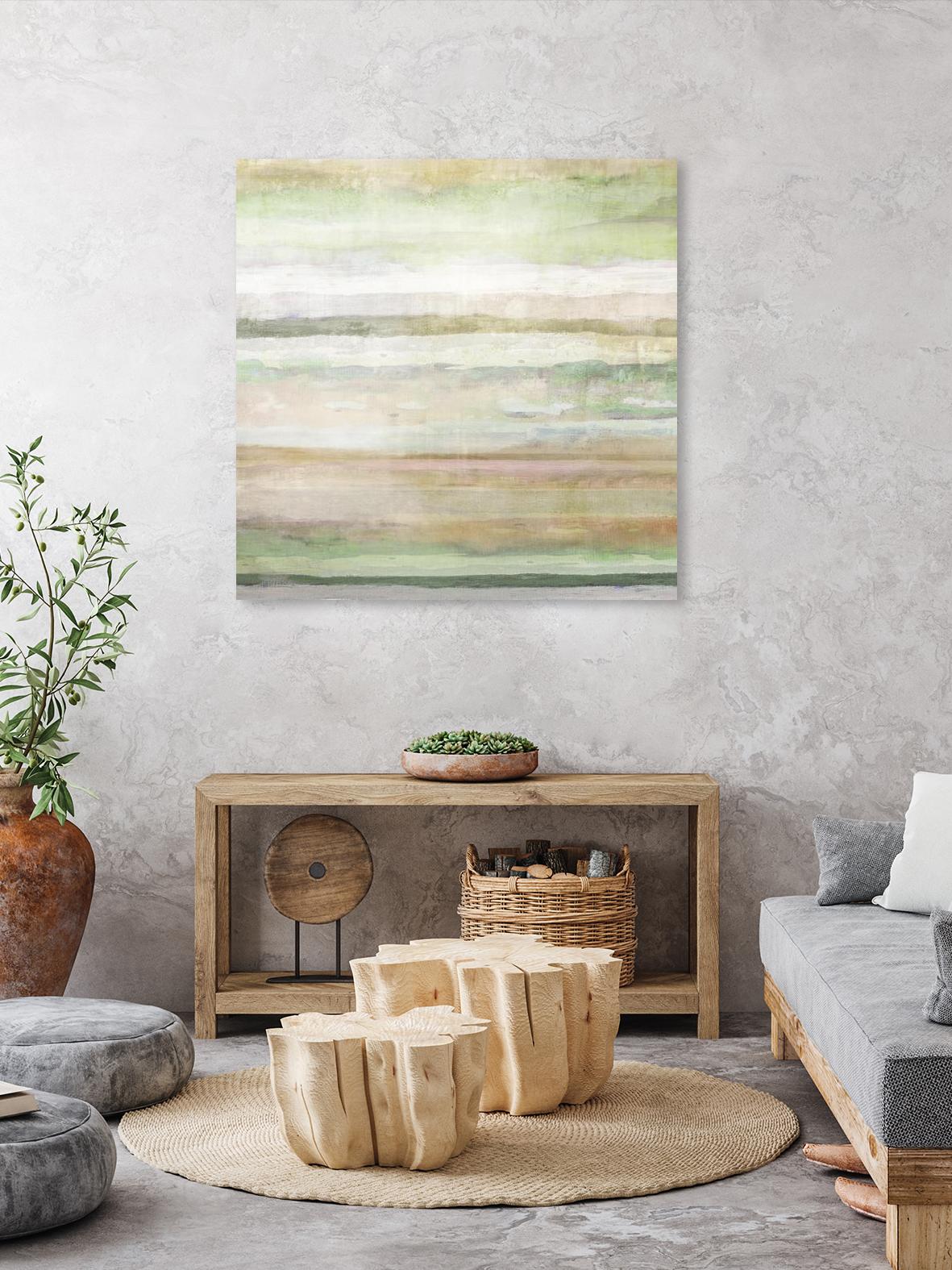 Splash of Summer II by Ruth Palmer on GIANT ART - green abstract