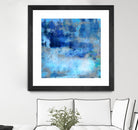 Blue Skies Ahead by Ricki Mountain on GIANT ART - blue abstract