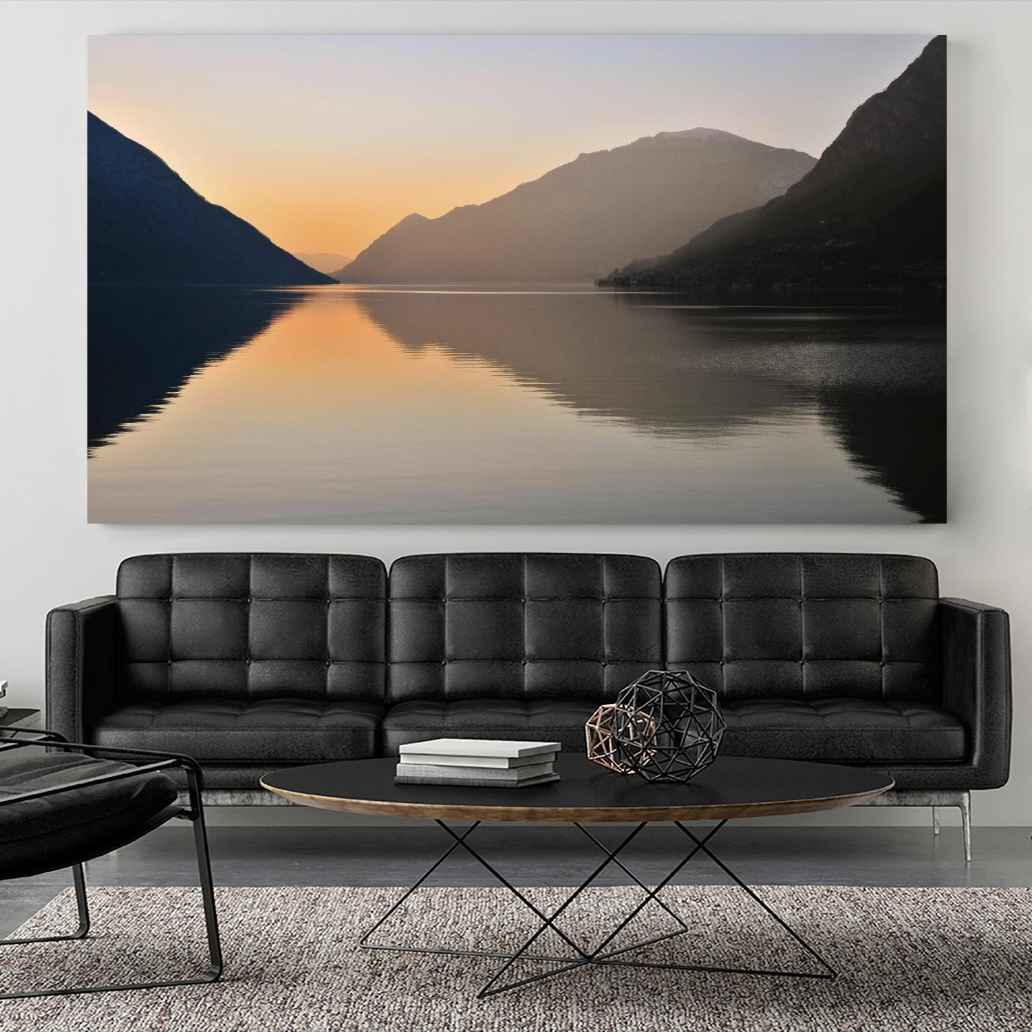 Tramonto II by Roberto Scaroni on GIANT ART - orange landscape