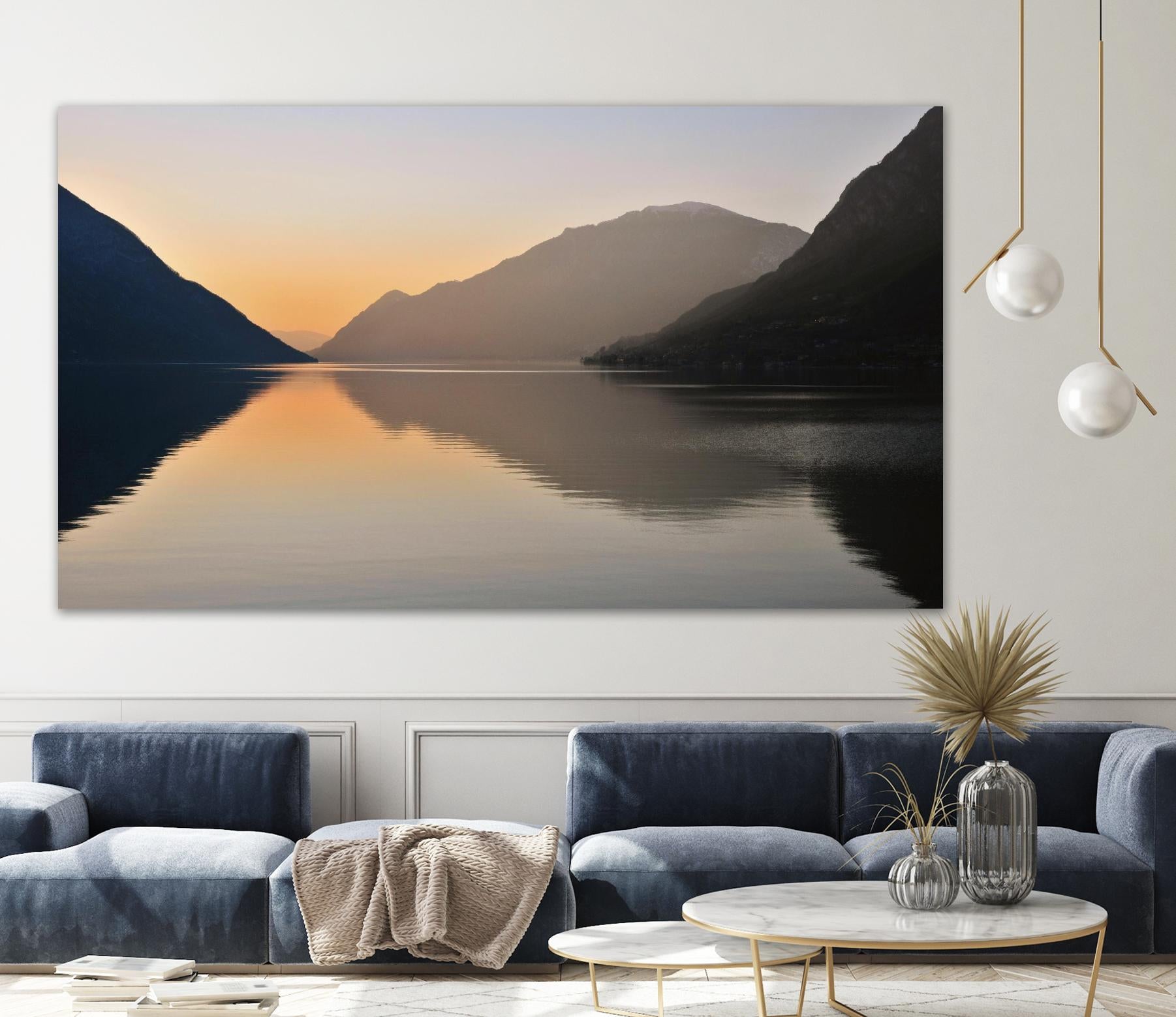 Tramonto II by Roberto Scaroni on GIANT ART - orange landscape