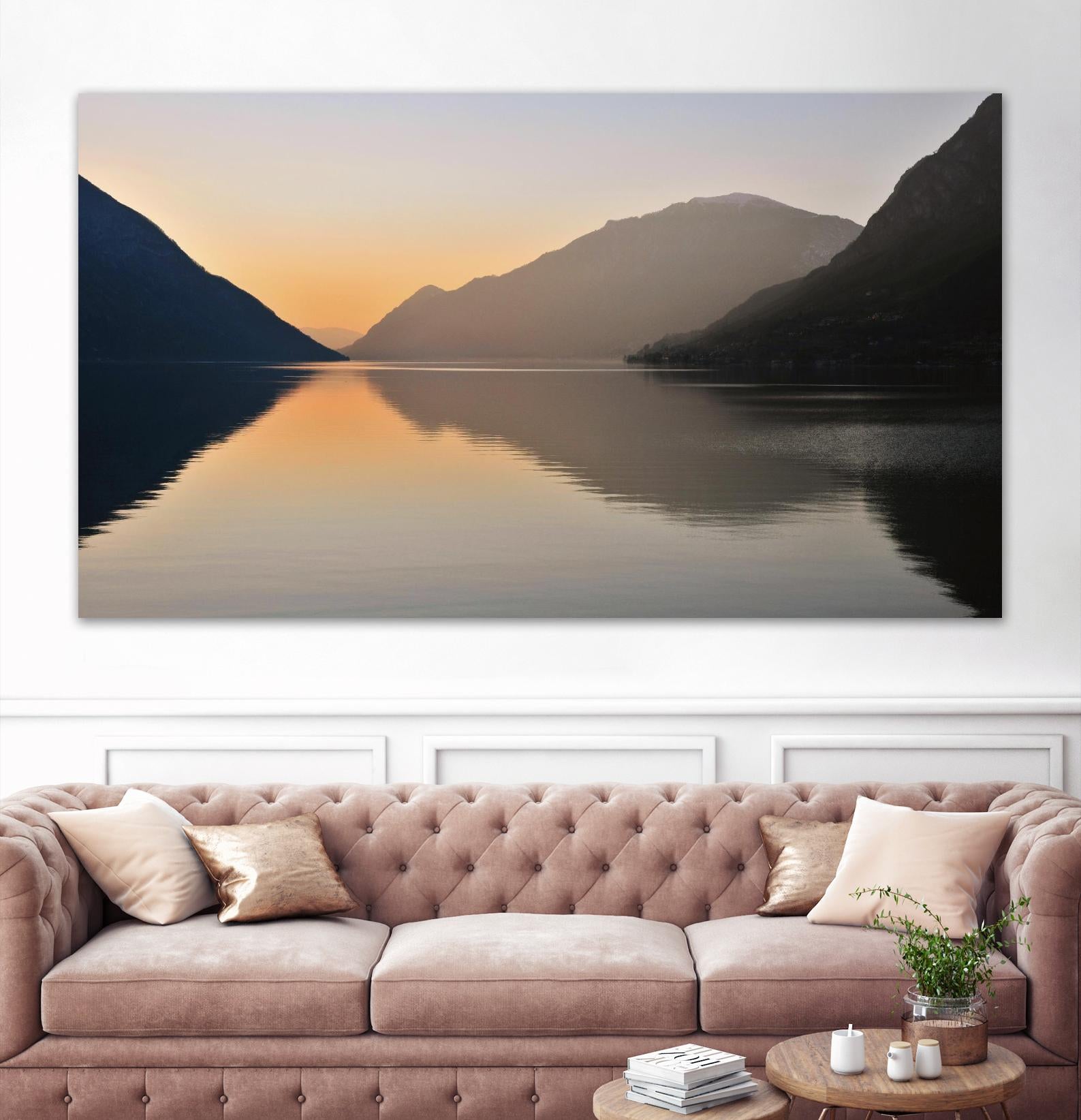Tramonto II by Roberto Scaroni on GIANT ART - orange landscape