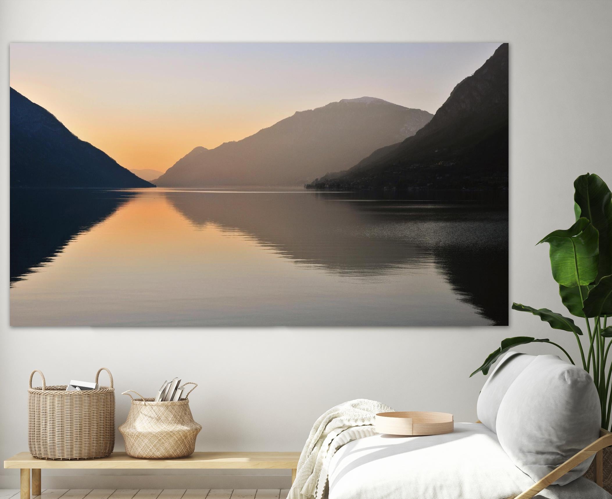Tramonto II by Roberto Scaroni on GIANT ART - orange landscape