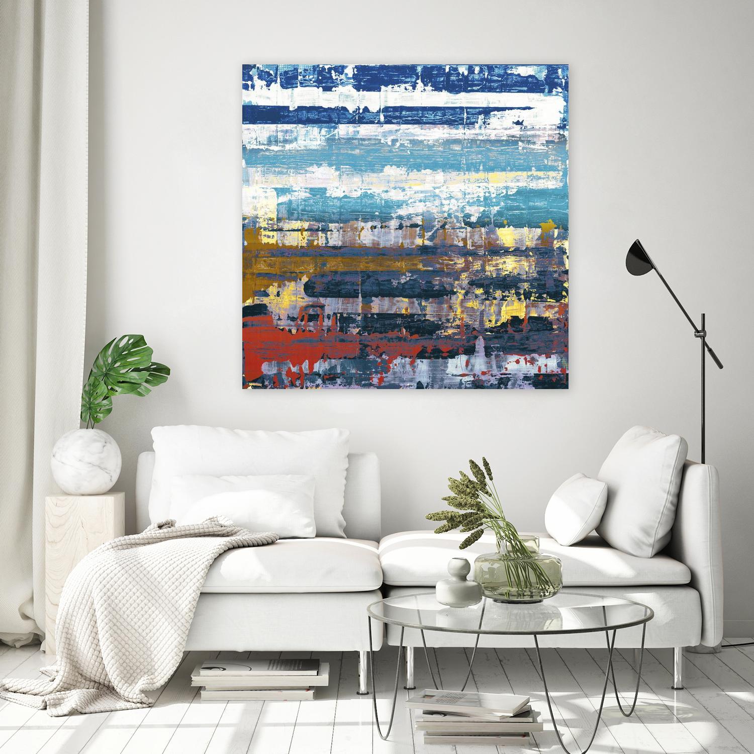 Hold of Time by Edward Selkirk on GIANT ART - red abstract