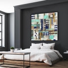Acres I by Edward Selkirk on GIANT ART - blue abstract