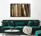 Vintage Book Collection III by Sylvia Cook on GIANT ART - white leisure