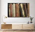 Vintage Book Collection III by Sylvia Cook on GIANT ART - white leisure