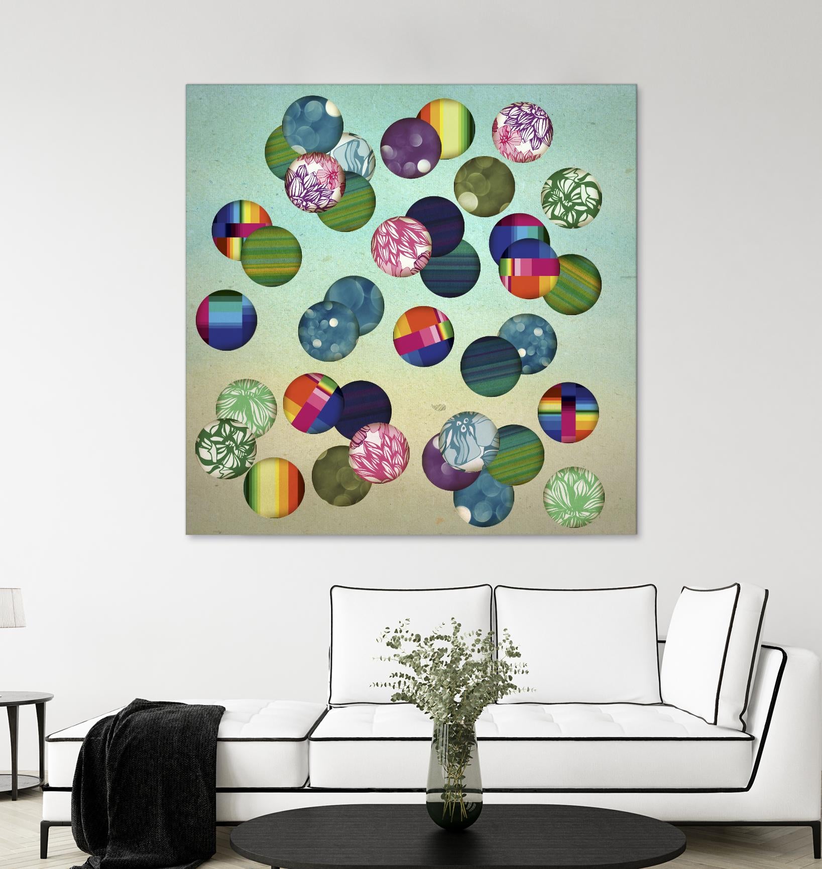 Play by Theo Pechorin on GIANT ART - green abstract
