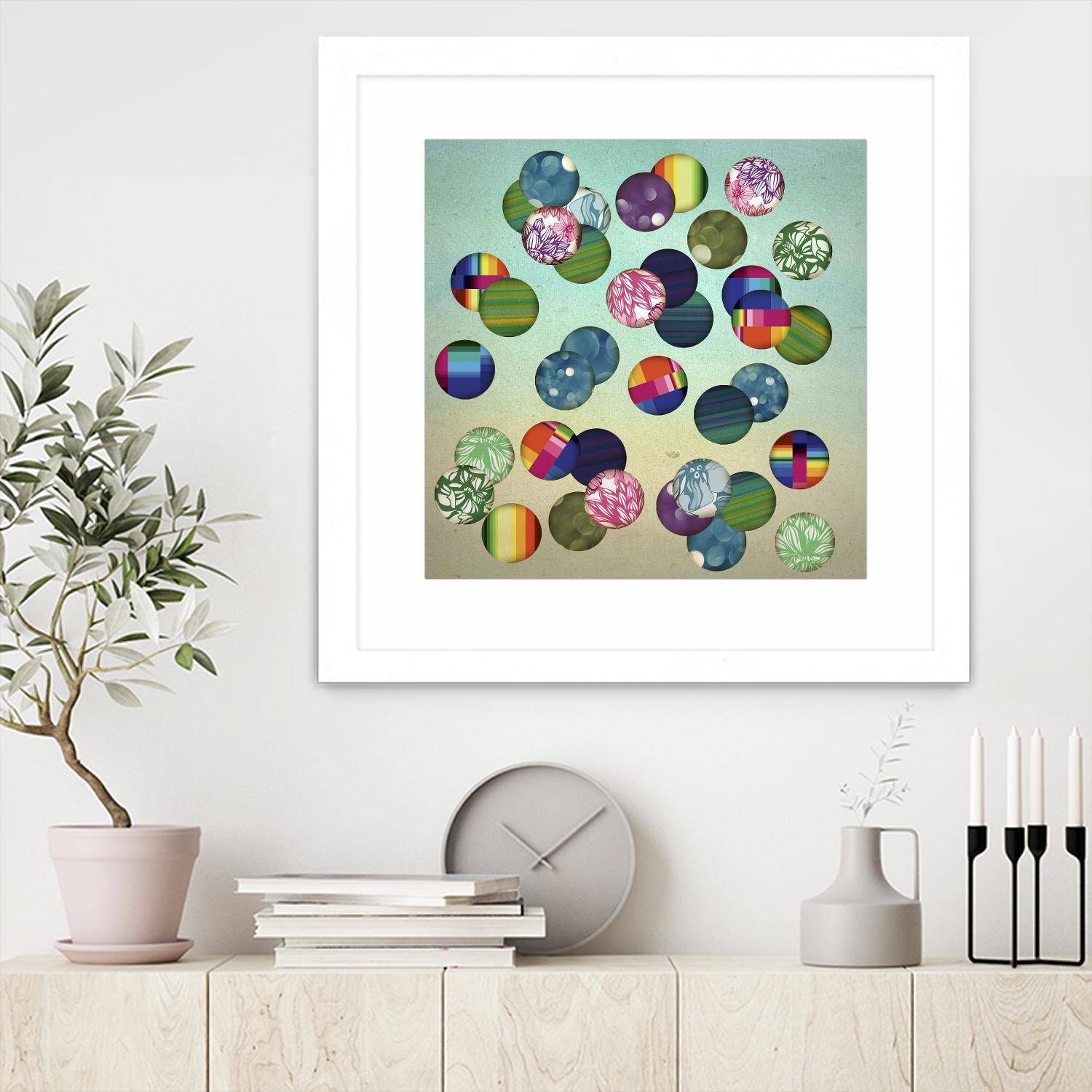 Play by Theo Pechorin on GIANT ART - green abstract