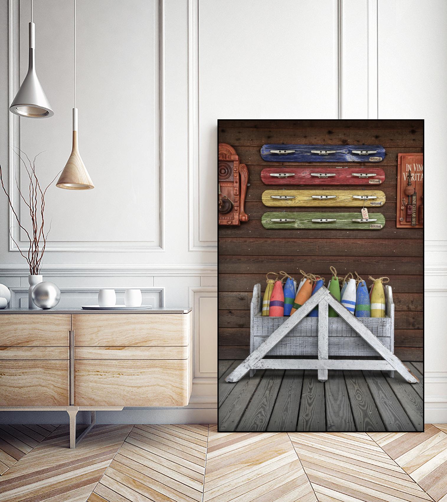 Decked by Chris Tennant on GIANT ART - grey leisure