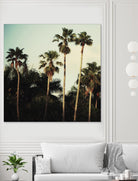 Beverly Hills I by Chelsea Victoria on GIANT ART - green botanical palm tree