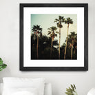 Beverly Hills I by Chelsea Victoria on GIANT ART - green botanical palm tree